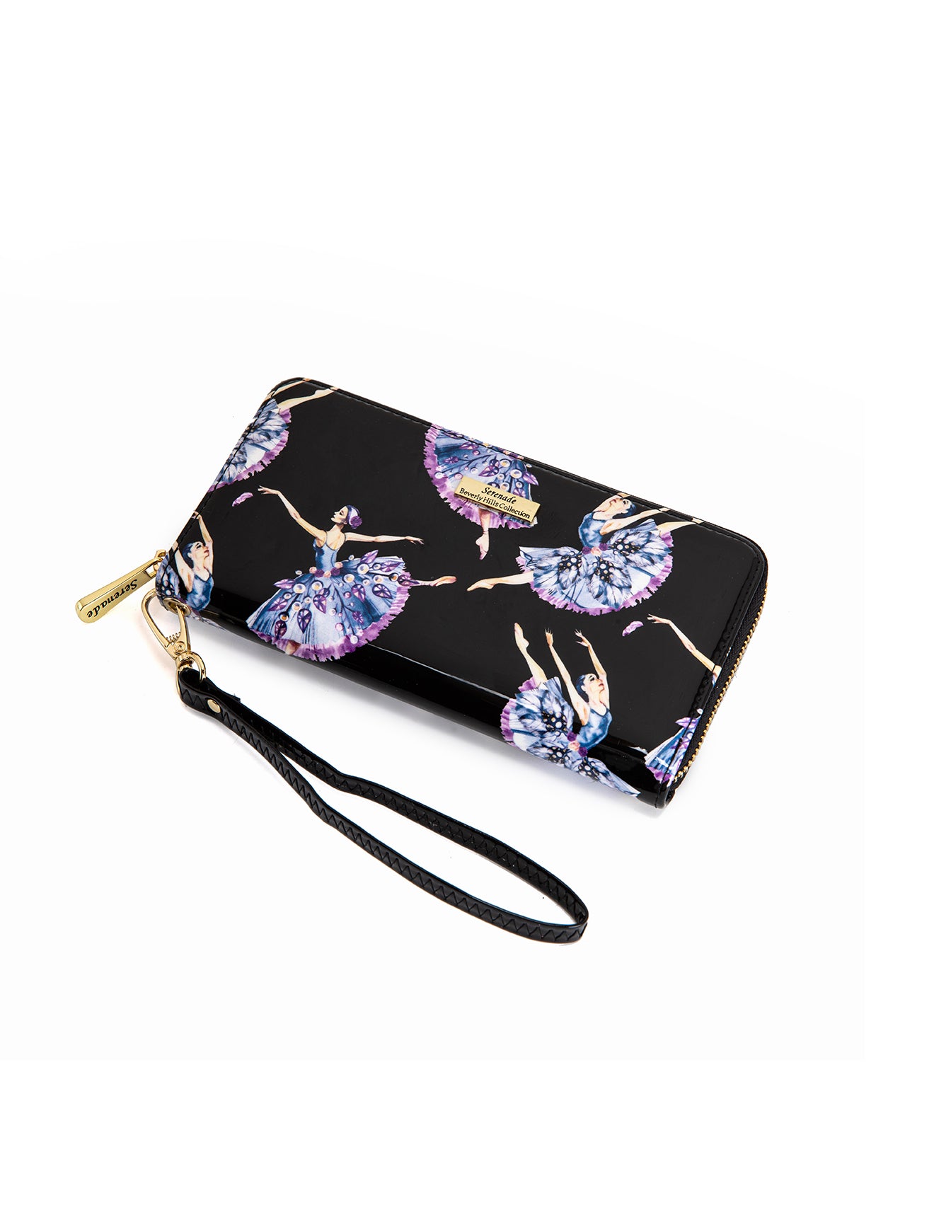 Serenade - WSF4816 Ballerina Zip Around Leather Wallet