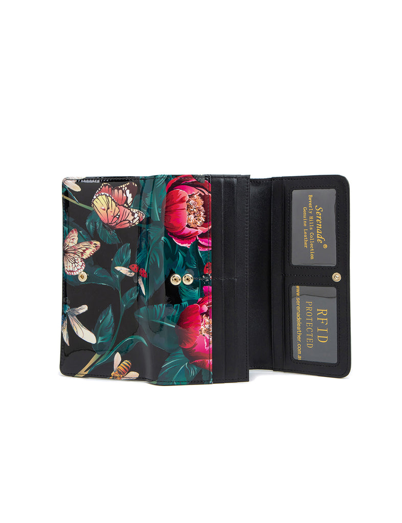 Serenade - Abbey Large RFID wallet - Floral-5