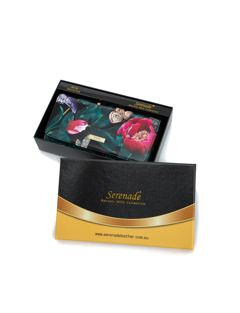 Serenade - Abbey Large RFID wallet - Floral