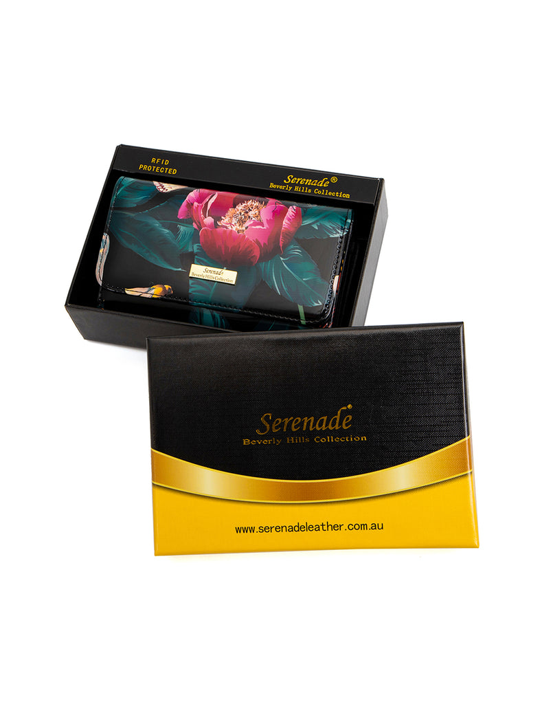 Serenade - Abbey Medium RFID wallet - Floral-7