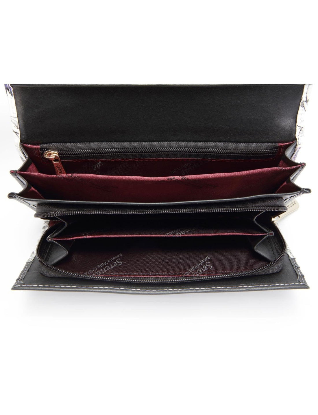 Serenade - Botanics Wsh4701(g) RFID Blocking Large Leather Wallet - Floral