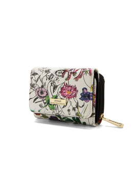 Serenade - WSH4703 Botanics Small patent RFID wallet - Gold - 0