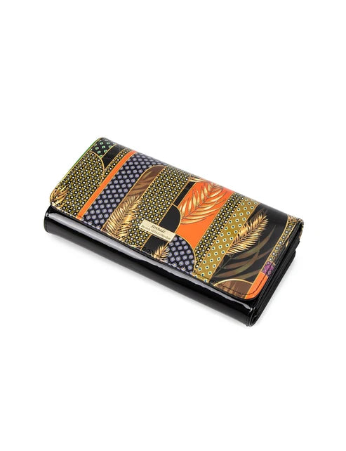 Serenade - WSN6201 Matilda Large Patent Leather RFID Wallet (SP)