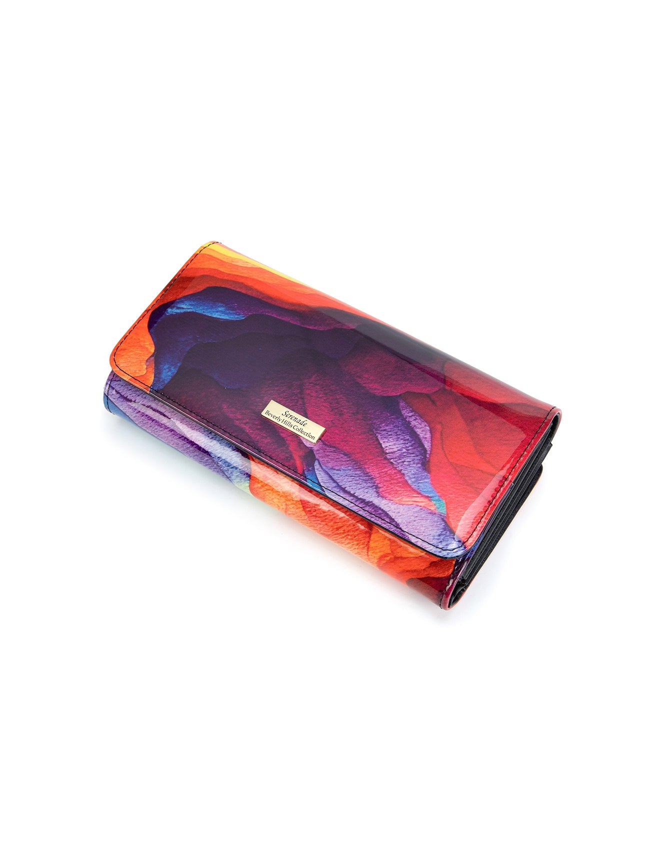 Serenade - WSN7501 Blaze Large Patent Wallet - Multi