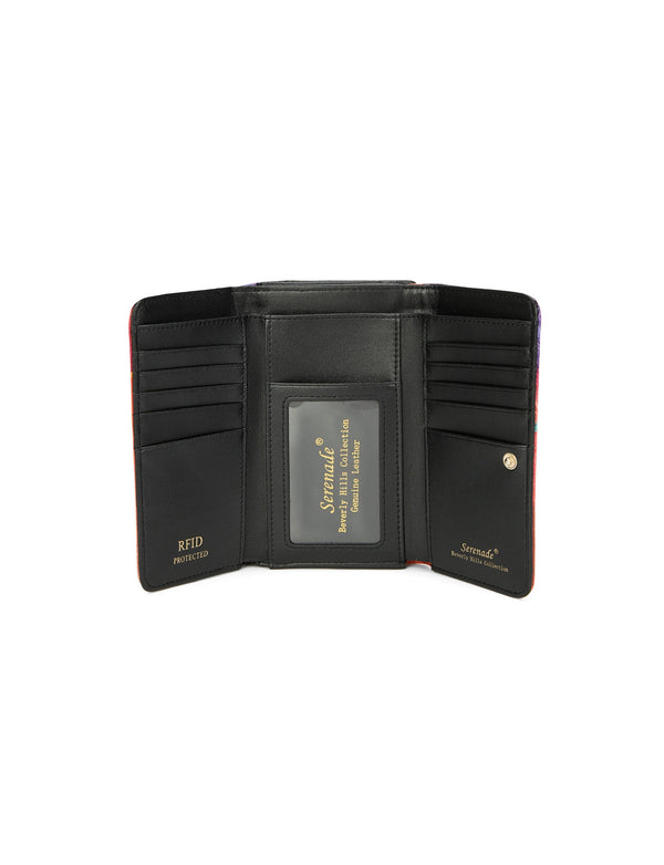 Serenade - WSN7502 Blaze Medium Patent Wallet - Multi