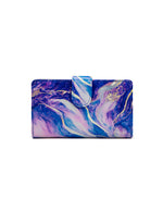 Serenade - WSN9602 Rae Medium Leather wallet - Purple Multi