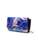 Serenade - WSN9602 Rae Medium Leather wallet - Purple Multi