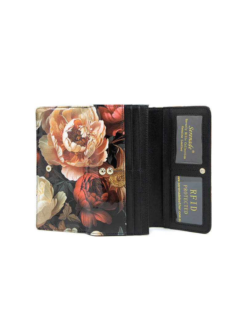 Serenade - Elisabetta Large Patent Leather wallet --6