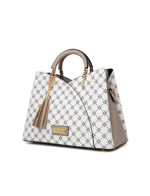 Miss Serenade - XB2372A TARA Multi Tripple Comp Vegan Fashion - White Taupe