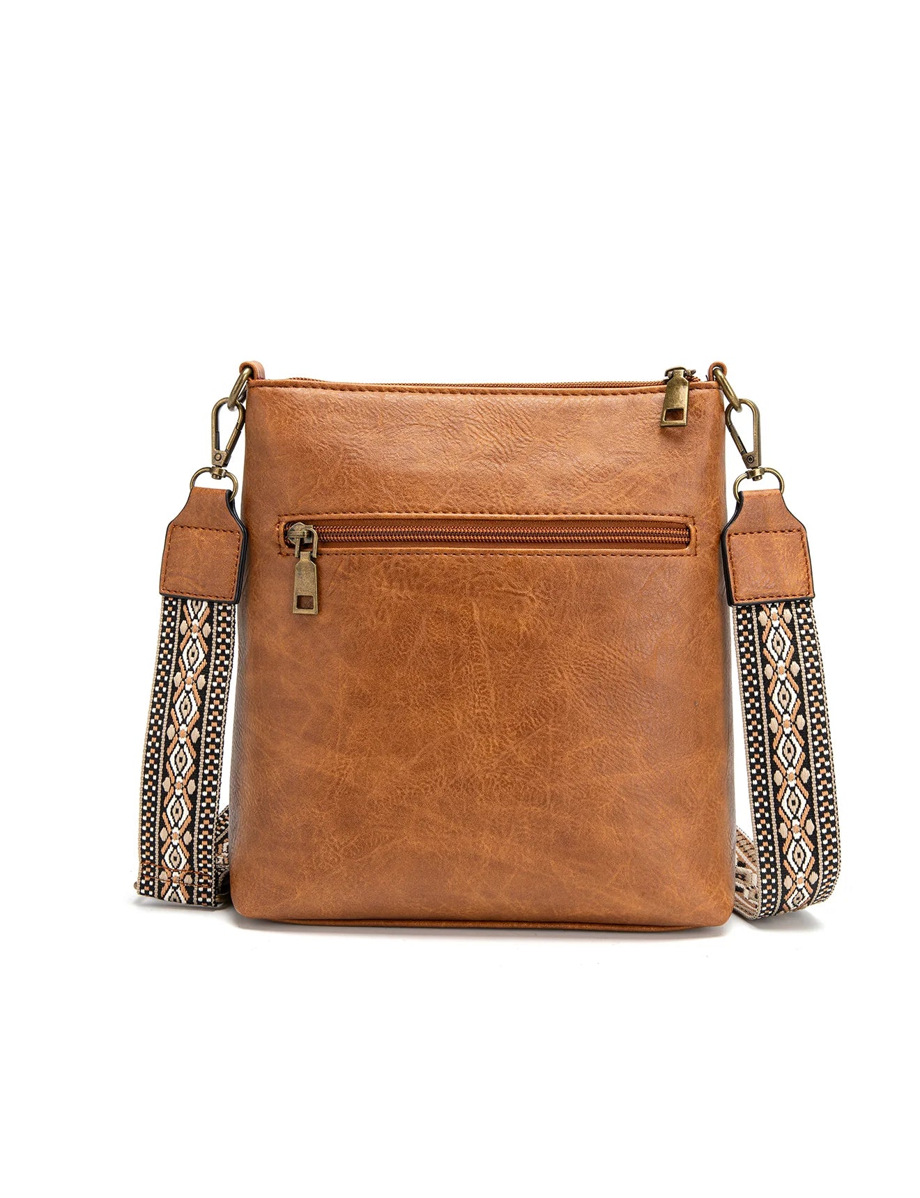 Miss Serenade - XB-2376 ANDI PU sidebag w Guitar Strap - Tan