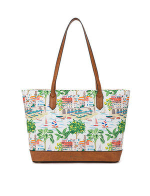 Miss Serenade - XB-2396 Sorrento Tote - Sorrento Print