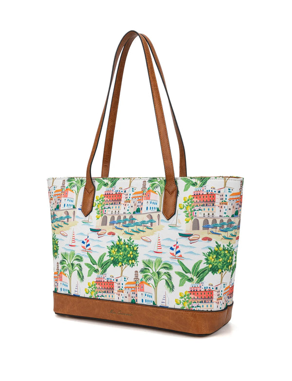 Miss Serenade - XB-2396 Sorrento Tote - Sorrento Print