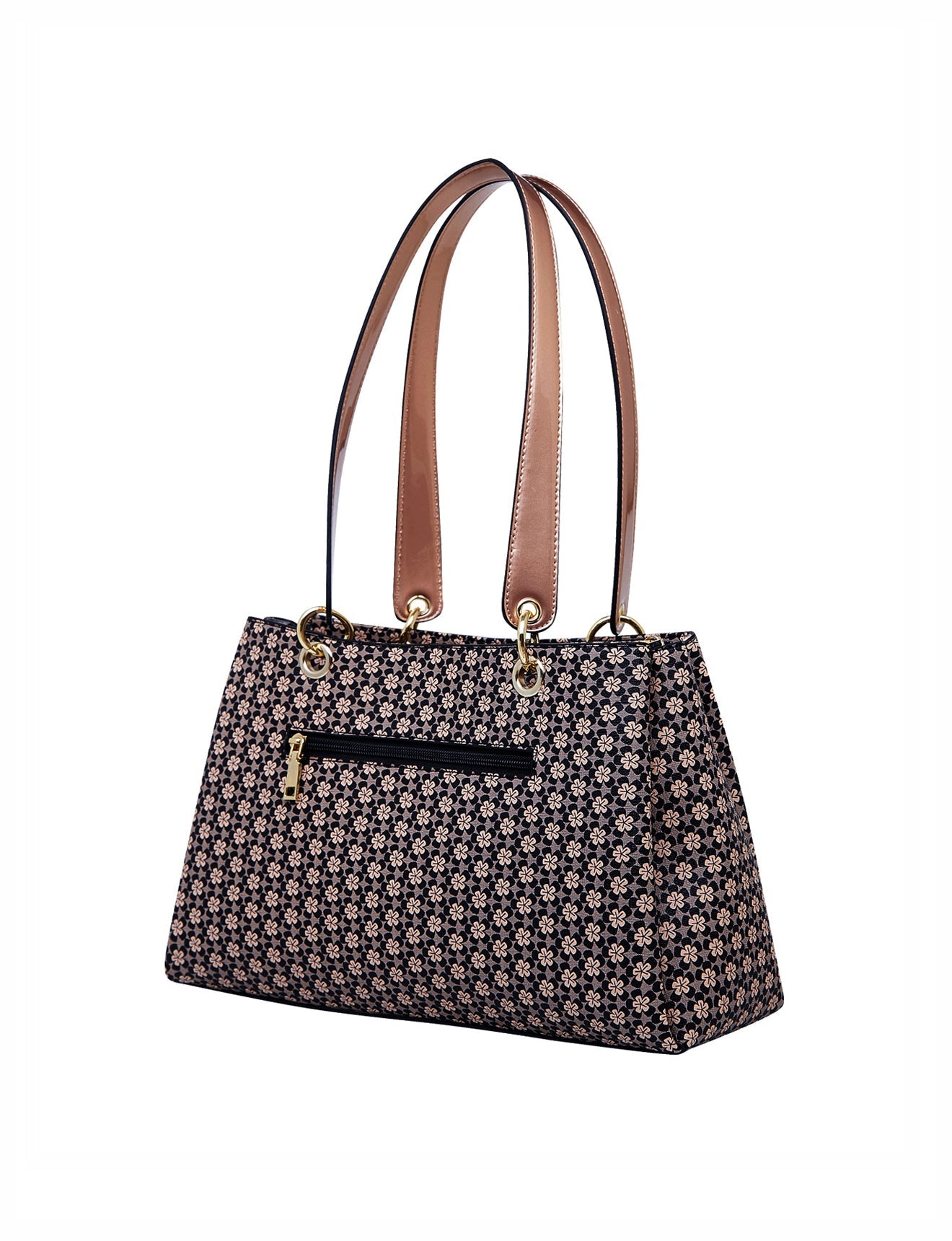 Miss Serenade - Dakota XB-2970 Fashion Handbag - Black