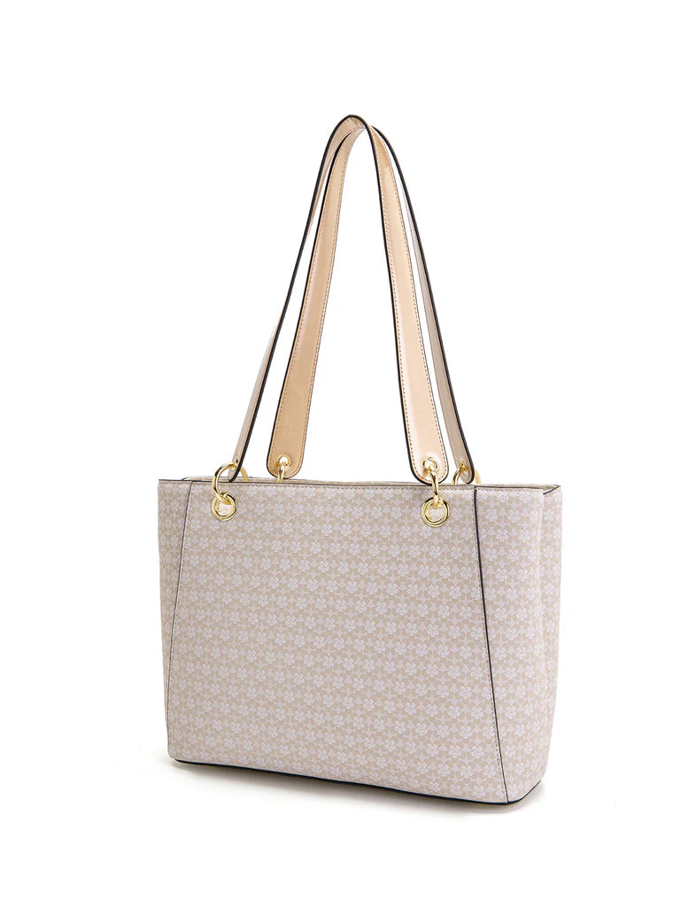 Serenade - XB-2975- Dillon Vegan Tote Bag - Beige