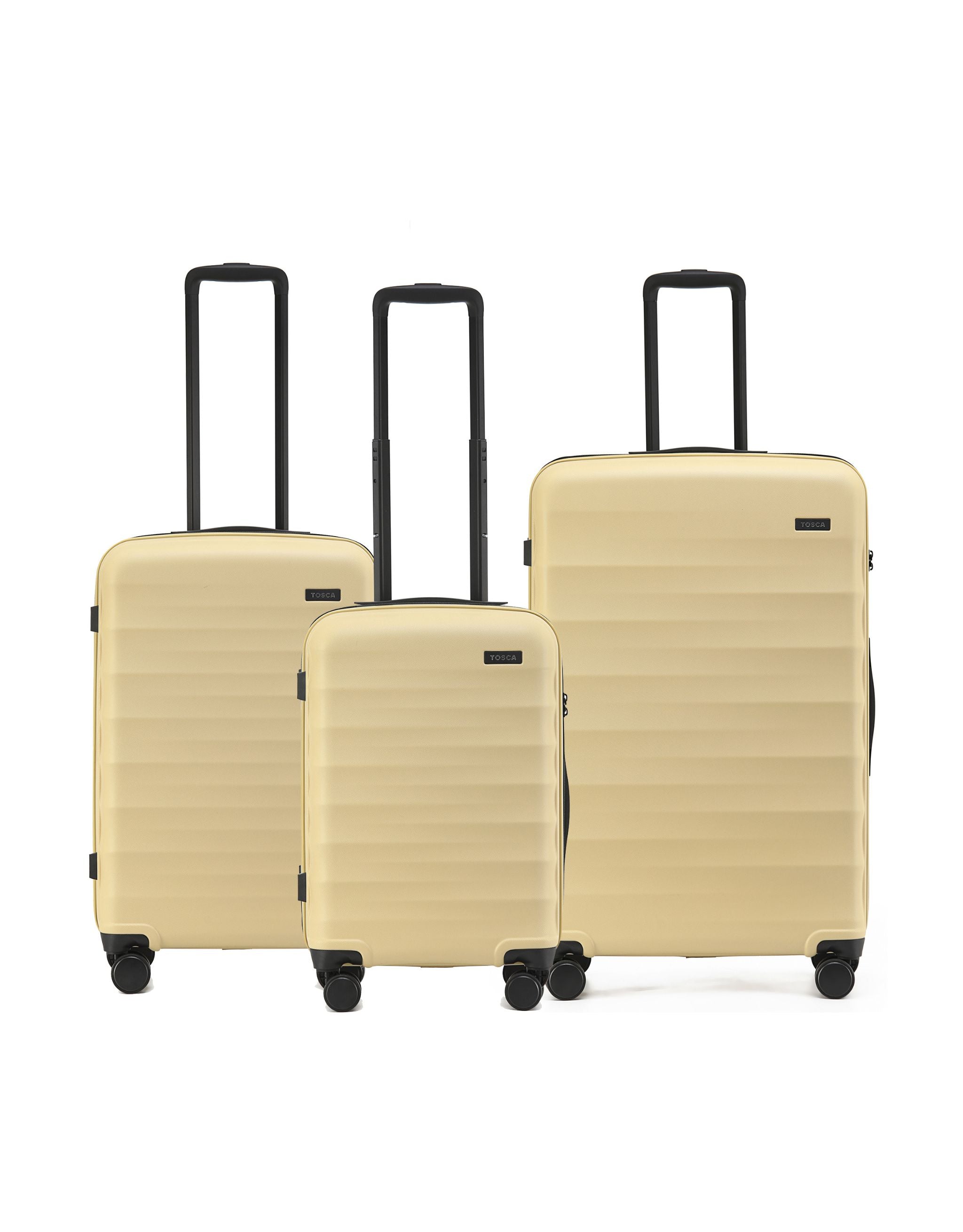 Tosca - Interstellar 2.0 Set of 3 suitcases - Yellow