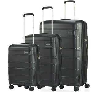 American Tourister - Light Max Set of 3 (L-M-S) - Black