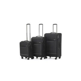 Tosca - SO-LITE AIR5055 set of 3 Suitcases - Black