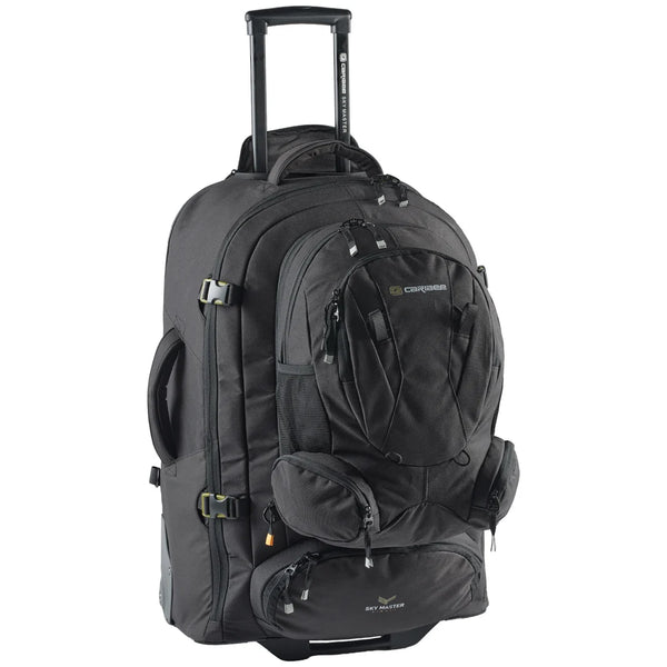 Caribee - Sky Master IV 80Lt Wheeled Backpack - Black