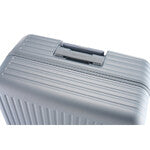 American Tourister - Lockation Set 3 (L-M-S) Fully Framed  Suitcases- Silver
