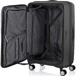 American Tourister - Curio Book opening Set of 3 (L-M-S) - Black