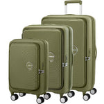 American Tourister - Curio Book opening Set of 3 (L-M-S) - Khaki