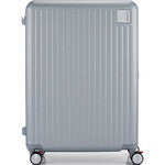 American Tourister - Lockation Set 3 (L-M-S) Fully Framed  Suitcases- Silver