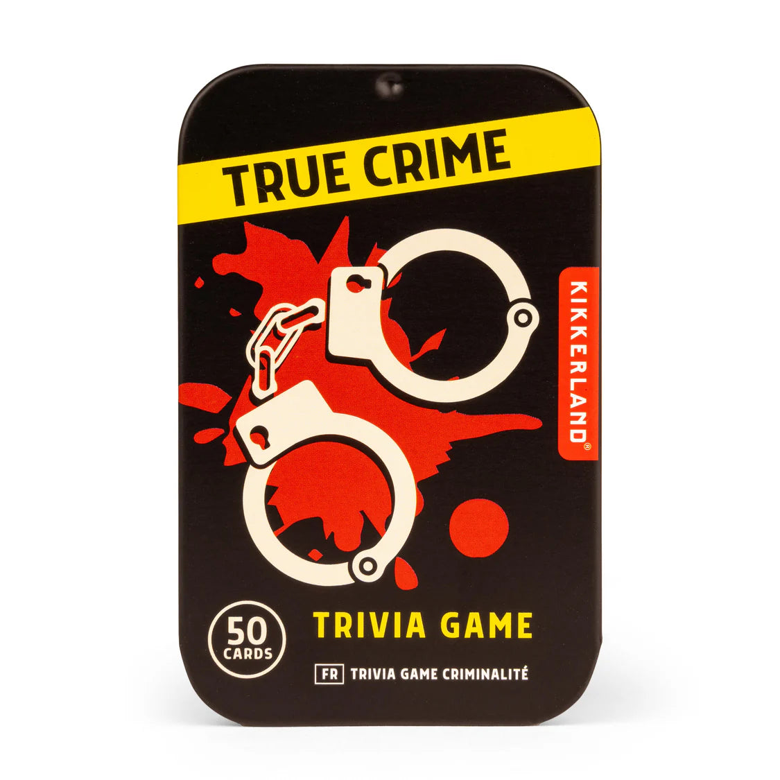Kirkland - True Crime Trivia Mini Tin - Black