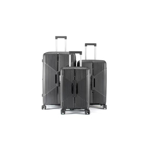 Paklite - PA50 Charter 3 Piece Luggage Set - Black