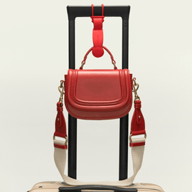 Klipsta - Flex Clip Hands Free Bungee - Red - 0