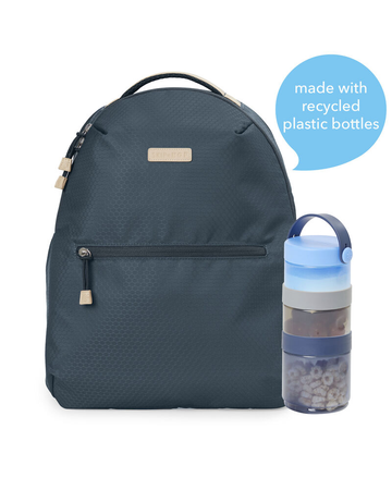 Skip Hop - SH9i345010 GO Envi Eco friendly Nappy backpack - Blue-Grey Hex *DC - 0