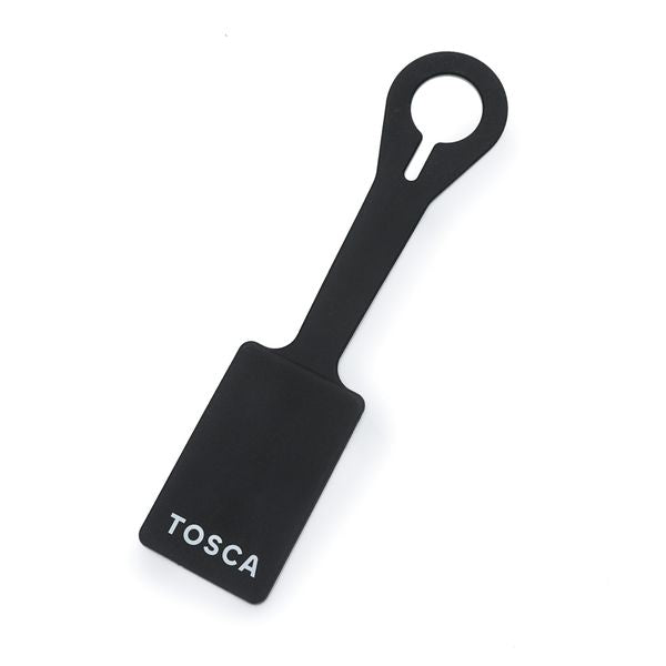 Tosca - TCA065-A Silicone Luggage Tag - Black - 0