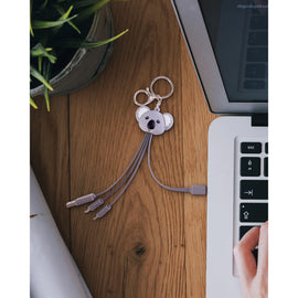 Australiana - Koala 5in1 keychain Charging cable - Koala