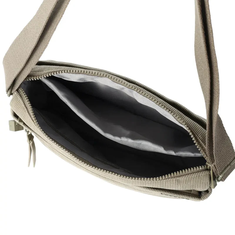 Hedgren - EYE M Hedgren - EYE M CROSSBODY RFID - CORDUROY -STRING BEIGE - 0