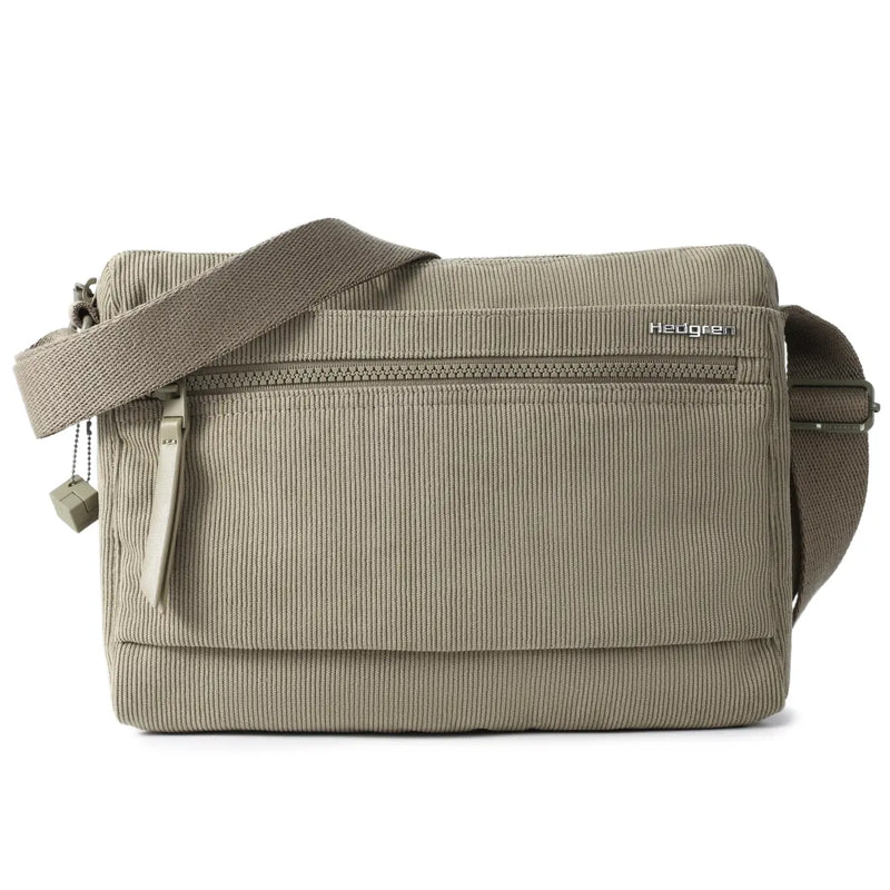 Hedgren - EYE M Hedgren - EYE M CROSSBODY RFID - CORDUROY -STRING BEIGE