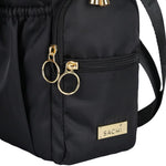 Sachi - 8830 Crossbody Insulated Bottle Bag - Black