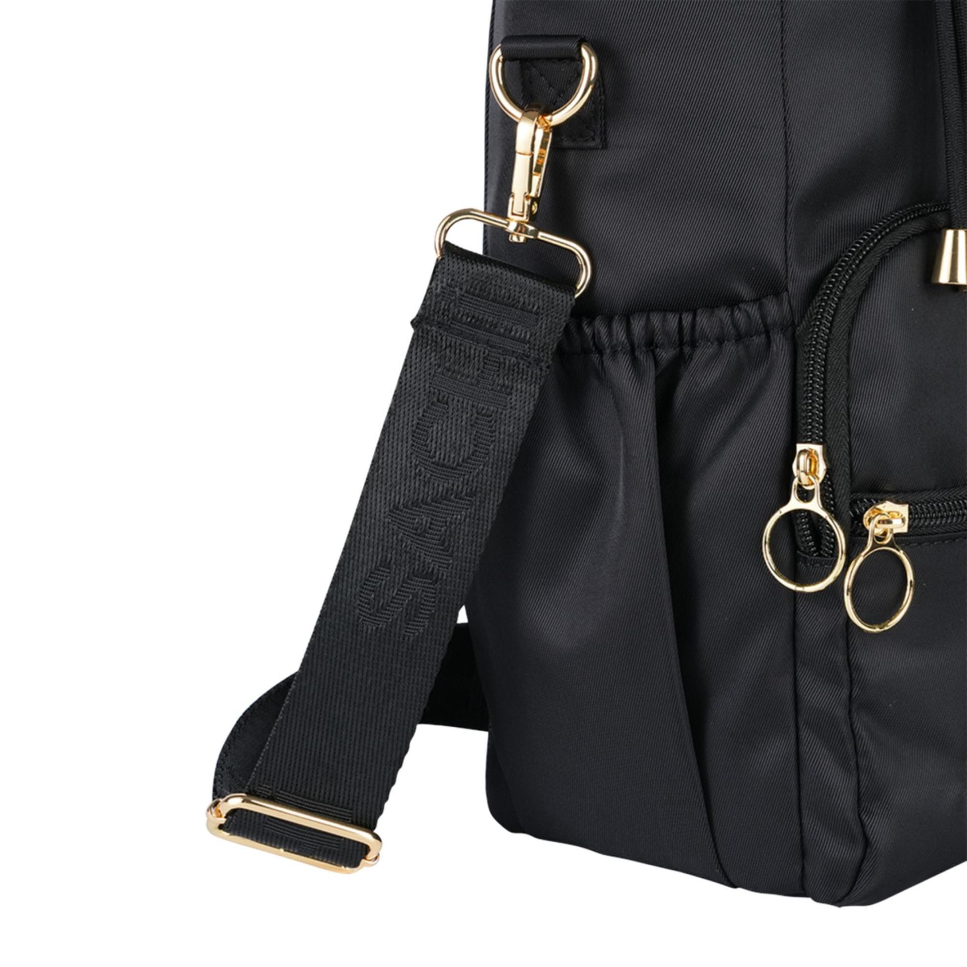Sachi - 8830 Crossbody Insulated Bottle Bag - Black