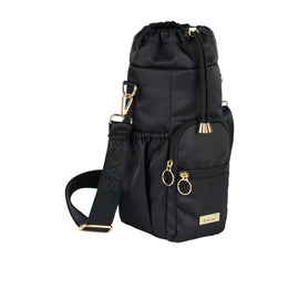 Sachi - 8830 Crossbody Insulated Bottle Bag - Black - 0