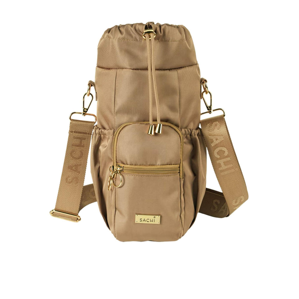 Sachi - 8830 Crossbody Insulated Bottle Bag - Latte
