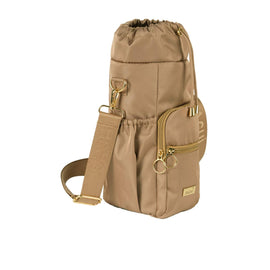 Sachi - 8830 Crossbody Insulated Bottle Bag - Latte - 0
