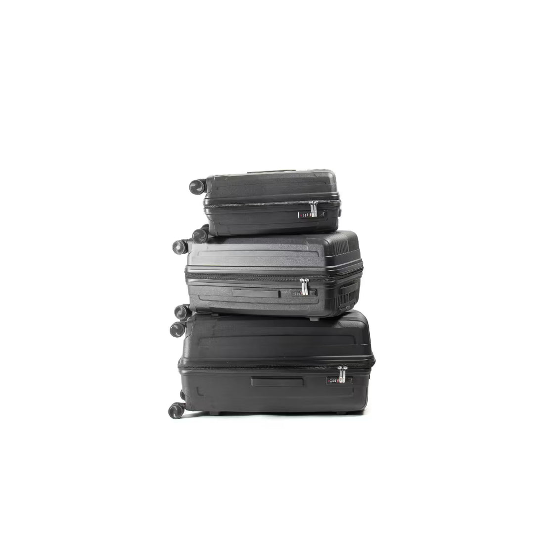Paklite - PA50 Charter 3 Piece Luggage Set - Black
