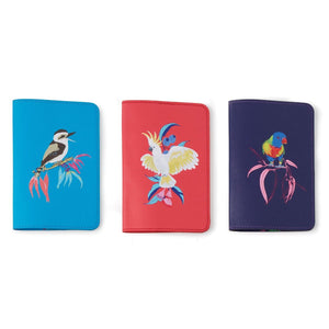 Isaalbi - 16120 Passport Cover Birds - Assorted