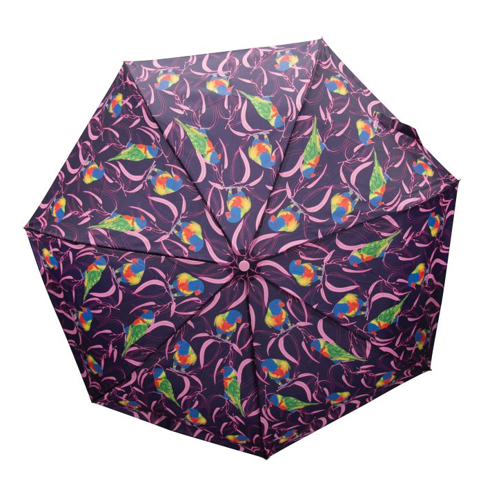 ISAALBI - Australian Collection Travel Umbrella - Birds