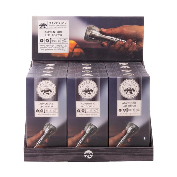 Maverick - Adventure Led Torch - Silver