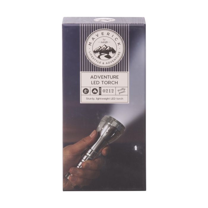 Maverick - Adventure Led Torch - Silver