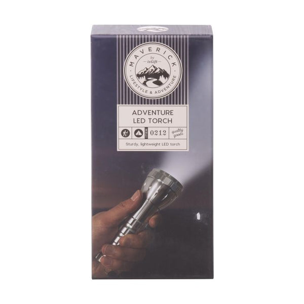 Maverick - Adventure Led Torch - Silver