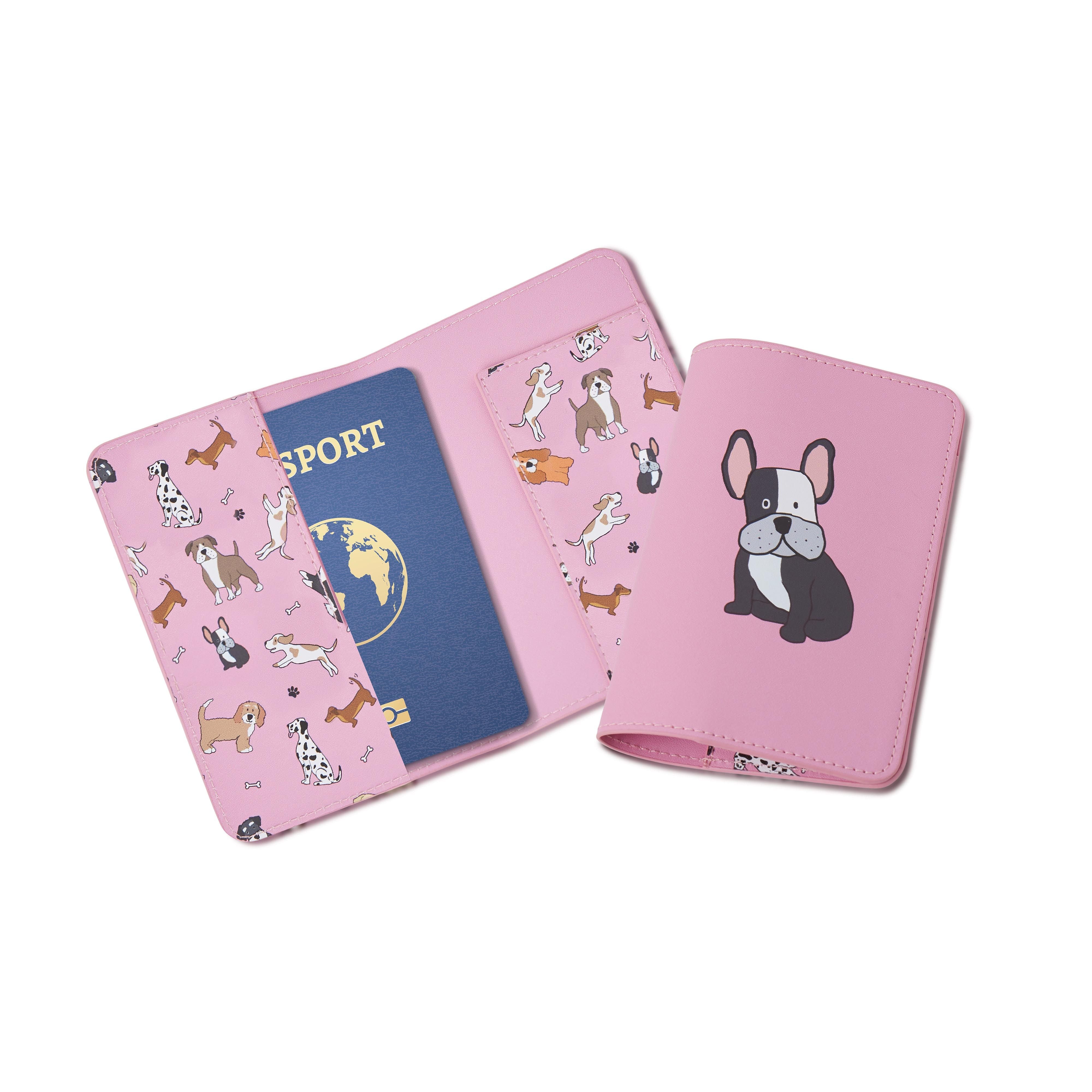 ISAALBI - The DOG Collective Passport Wallet - Assorted