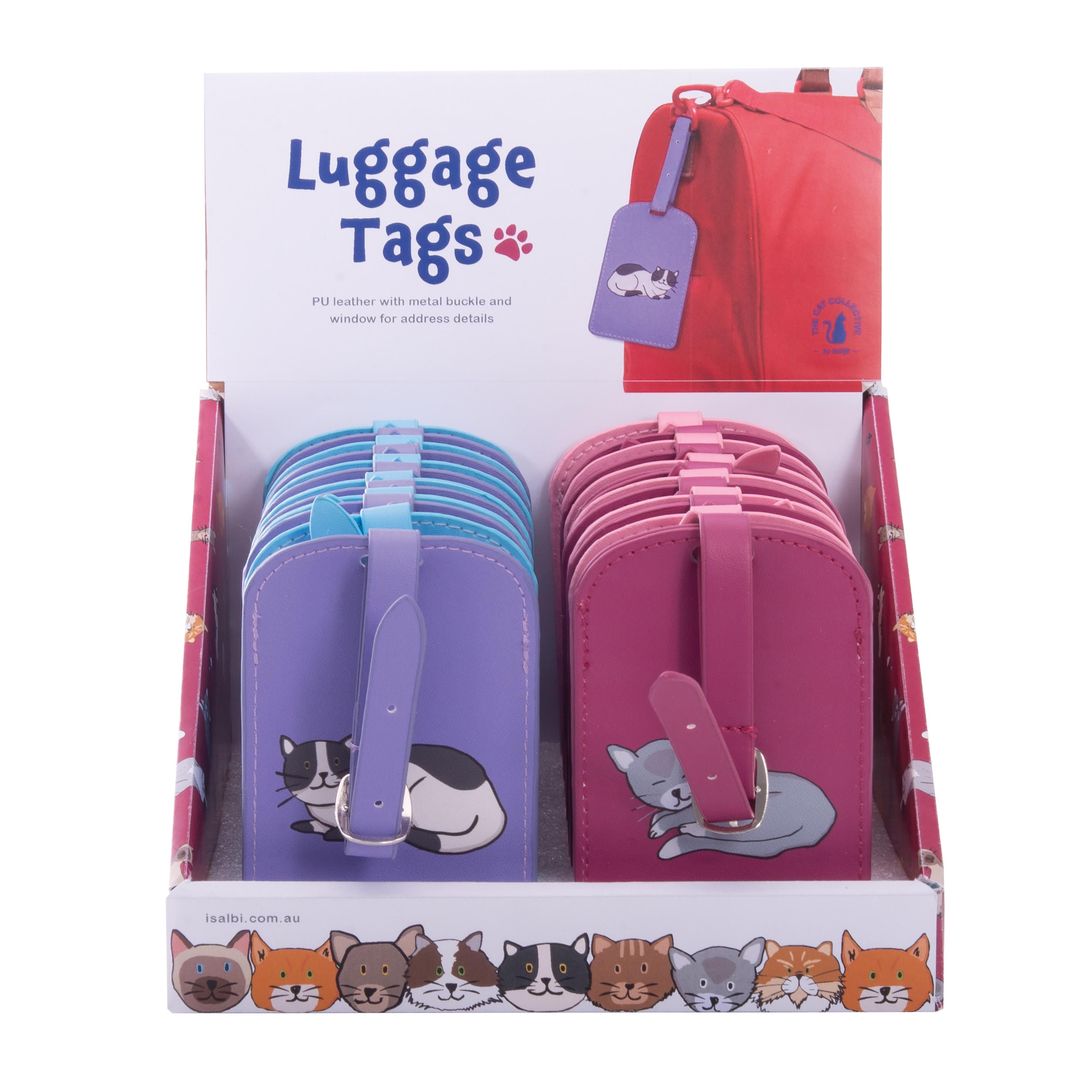 ISAALBI - The CAT Collective Luggage Tag - Assorted