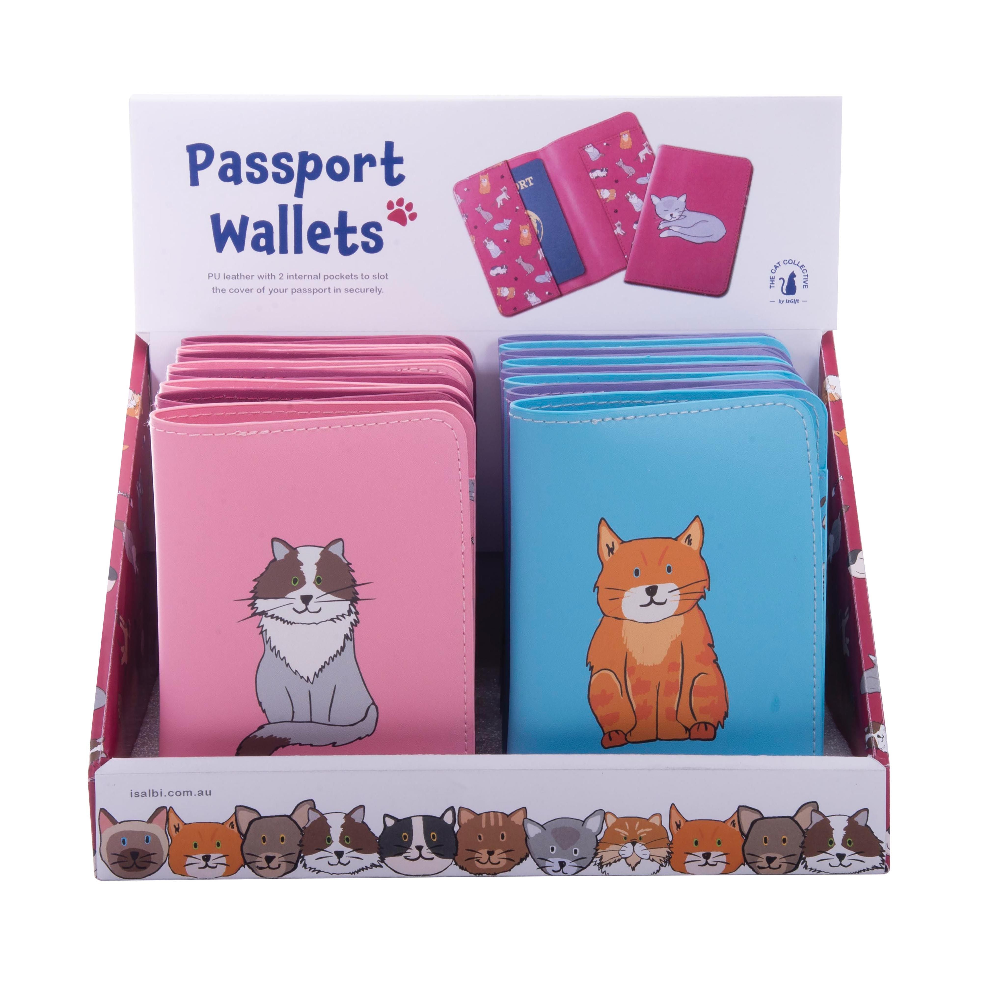 ISAALBI - The CAT Collective Passport Wallet - Assorted