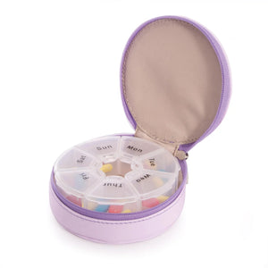 IS Gift - 7 day pill case 2 tone - Asst