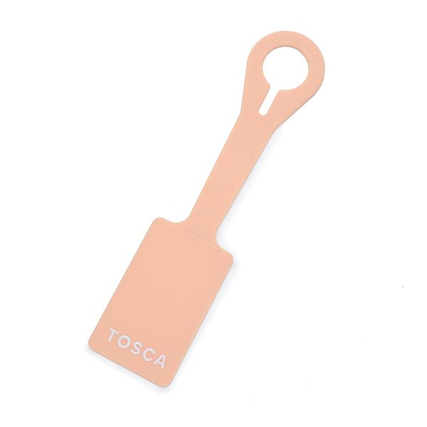 Tosca - TCA065-B Silicone Luggage Tag - Peach